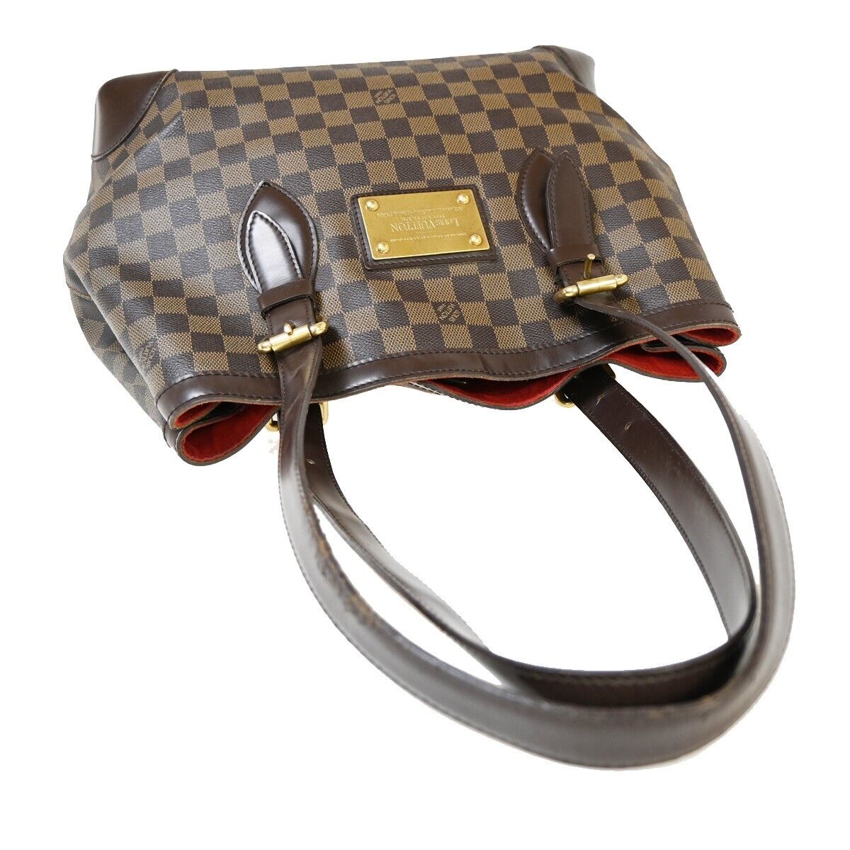 LOUIS VUITLOUIS VUITTON Hampstead MM Shoulder Bag Damier Leather N51204 16EA903