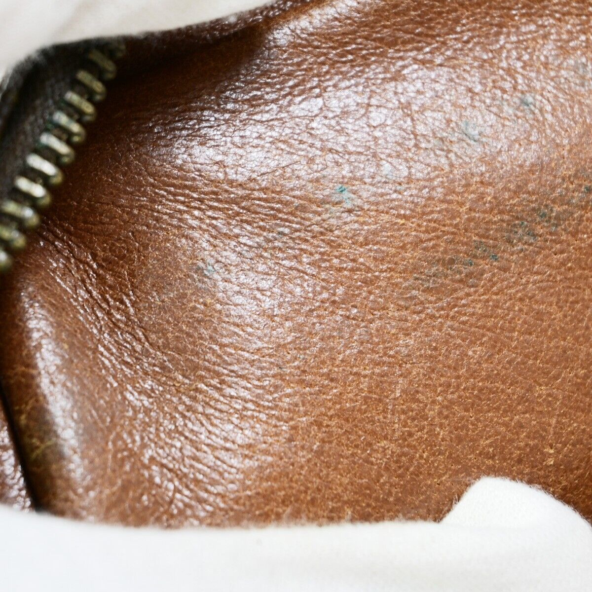 LOUIS VUITTON Petit Marceau Shoulder Bag Monogram Leather Brown M40264 04EB431