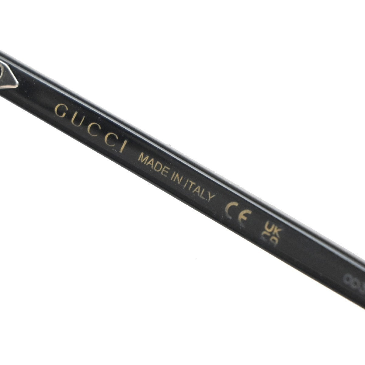 GUCCI Logo GG Glasses Eye Wear GG16730 Plastic Black SHW 05RF711