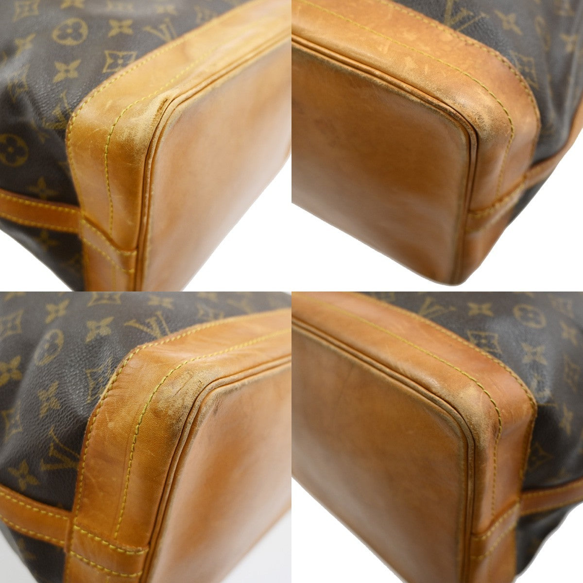 LOUIS VUITTON Noe GM Drawstring Shoulder Bag Monogram Leather BN M42224 83SA066