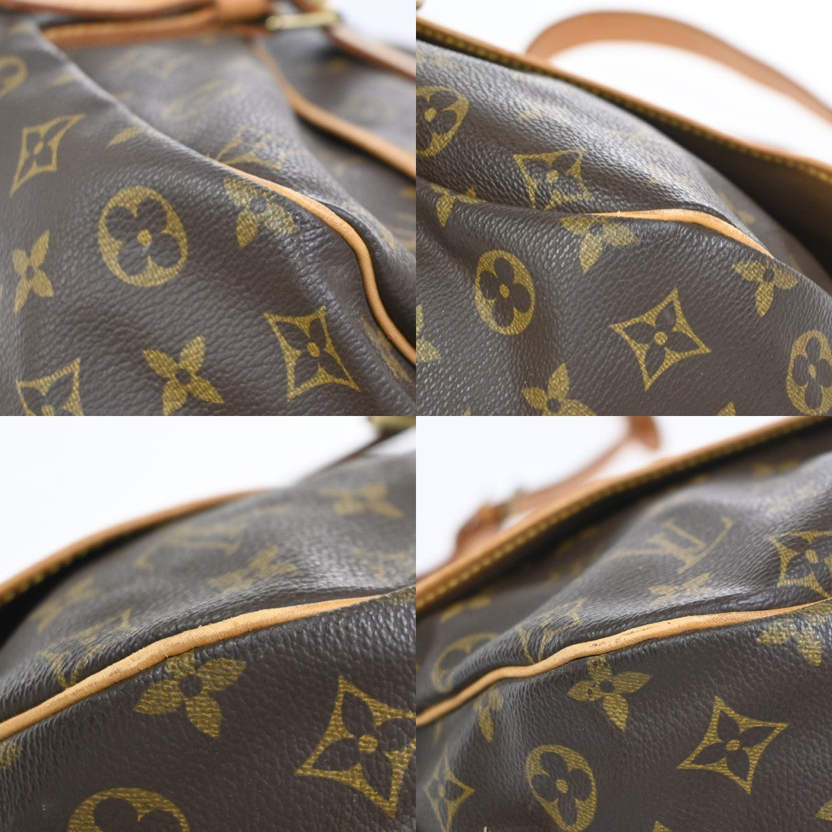 LOUIS VUITTON Saumur 35 Shoulder Bag Monogram Leather BN France M42254 79CA787