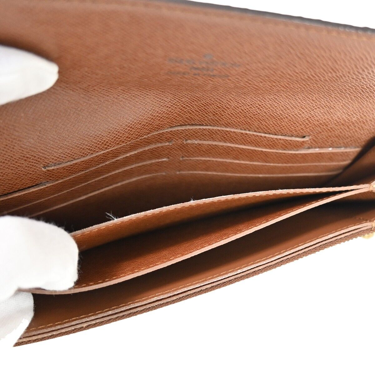LOUIS VUITTON Portefeuille Accordeon Long Wallet Monogram Brown M58008 64FA105