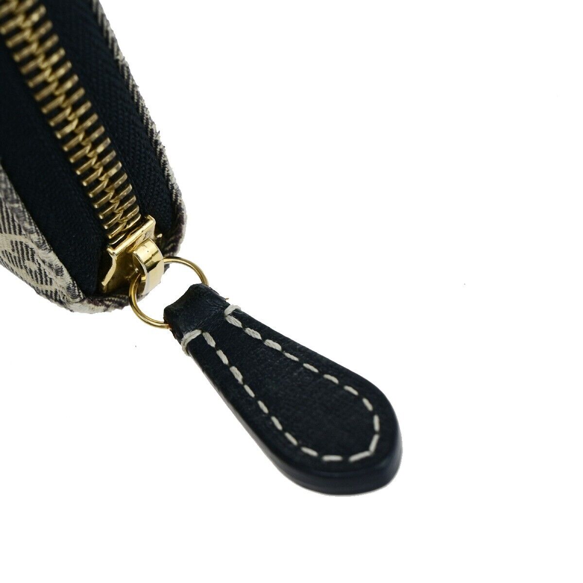 LOUIS VUITTON LV Zippy Wallet Monogram Ideal Canvas Leather Gray M63010 04EC258