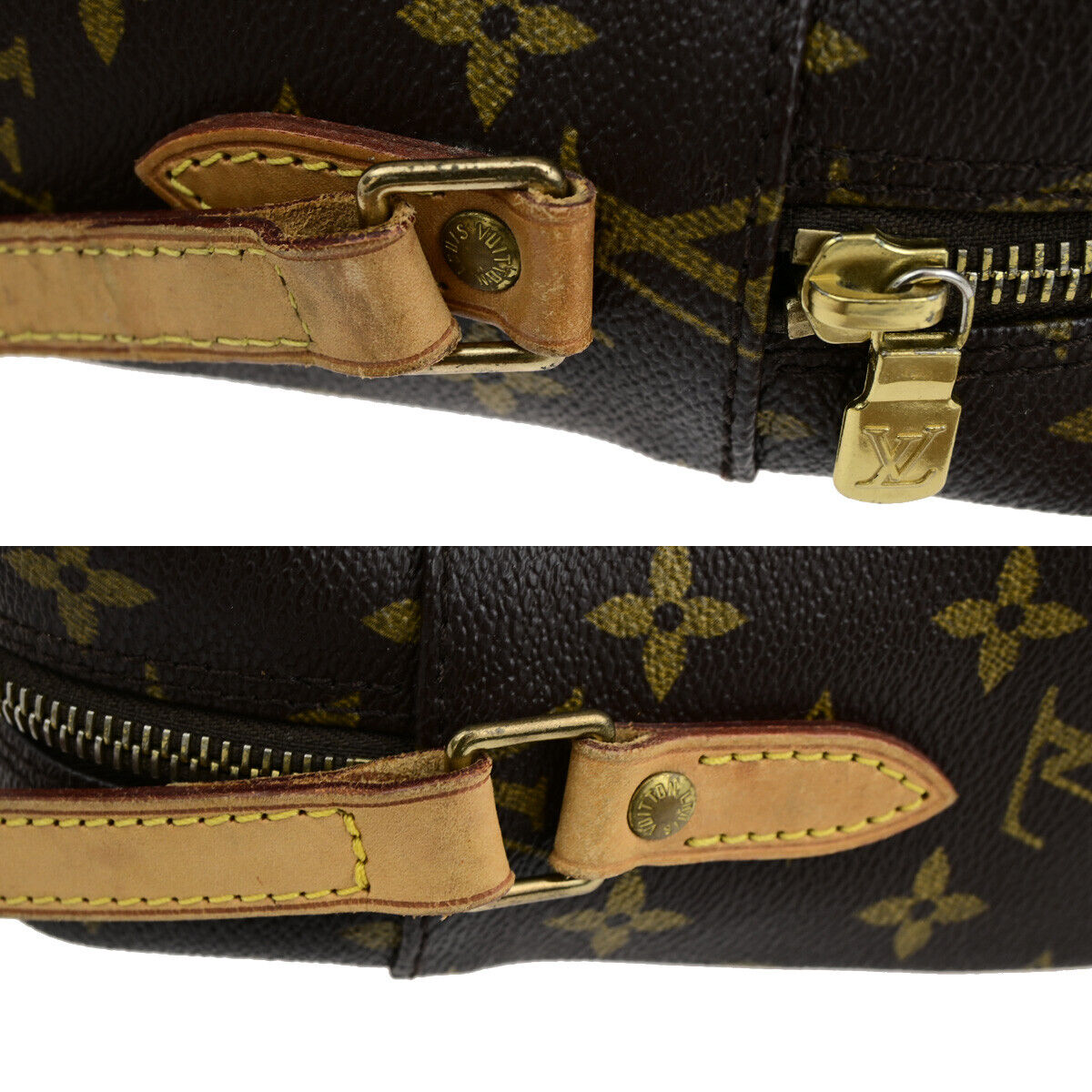 LOUIS VUITTON Trocadero 27 Shoulder Bag Monogram Leather Brown M51274 99SJ108