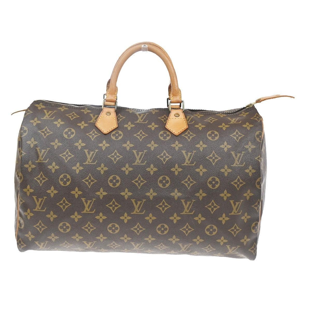 LOUIS VUITTON Speedy 40 Travel Hand Bag Monogram Leather Brown M41522 96SA132
