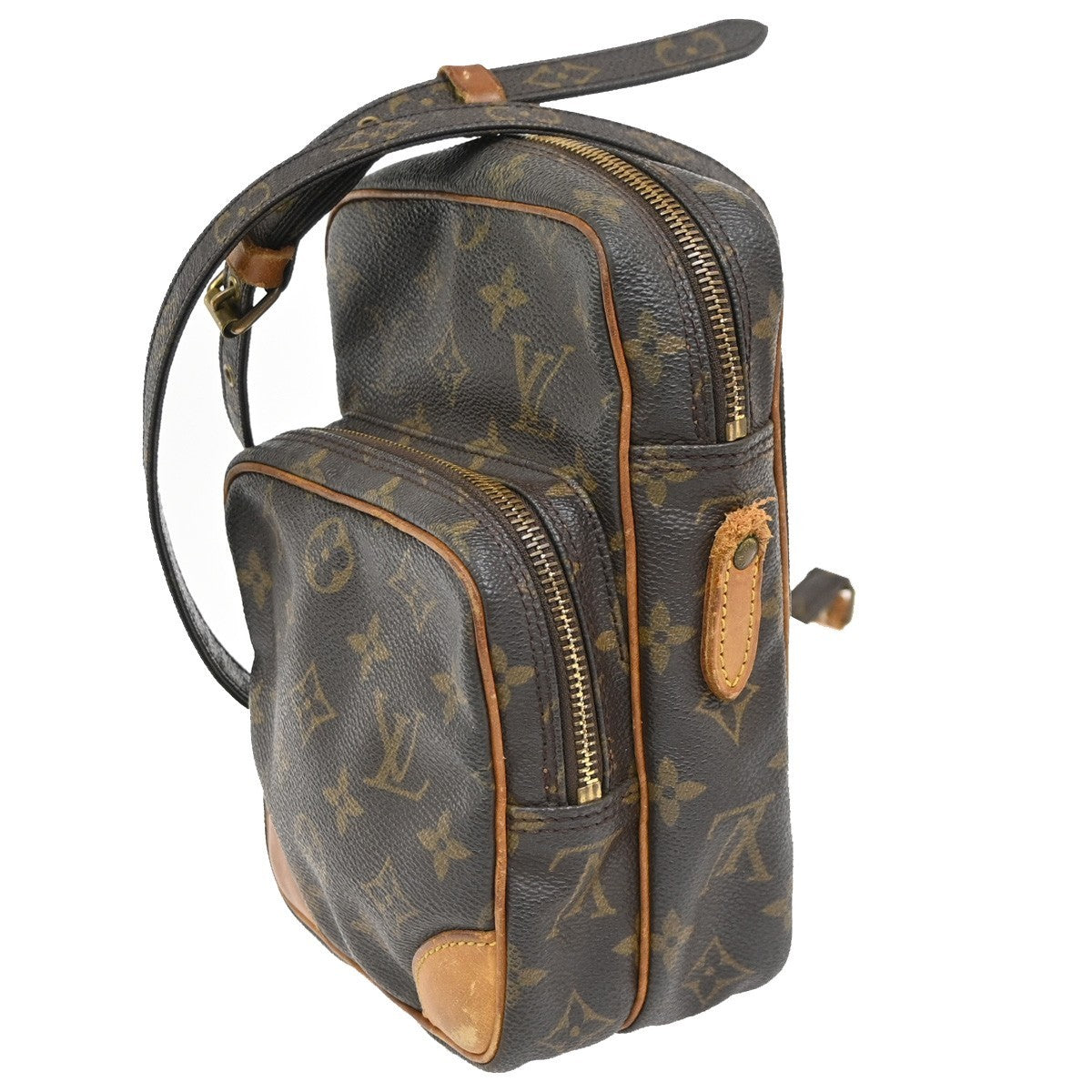 LOUIS VUITTON Amazon Crossbody Shoulder Bag Monogram Leather BN M45236 05CB007