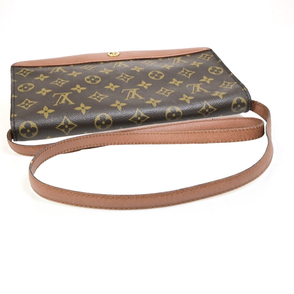 LOUIS VUITTON Bordeaux 2Way Shoulder Clutch Bag Monogram Leather M51797 89EB798