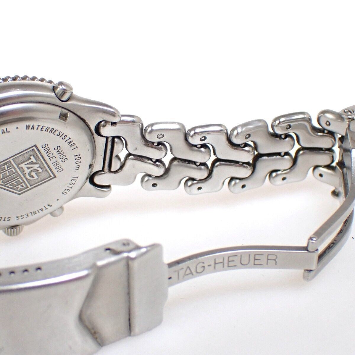 TAG HEUER Logo SEL Wrist watch CG1111-0 Quartz Stainless Steel Silver 71LC518