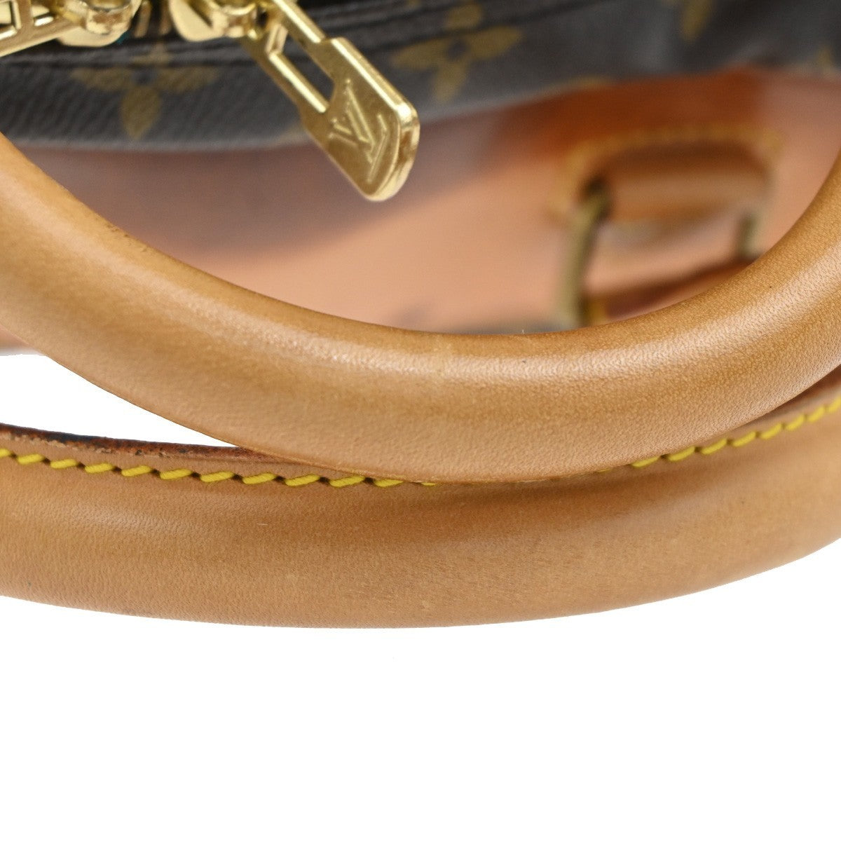 LOUIS VUITTON Plain Ale Ron Hand Bag Monogram Leather BN France M41440 05AA079