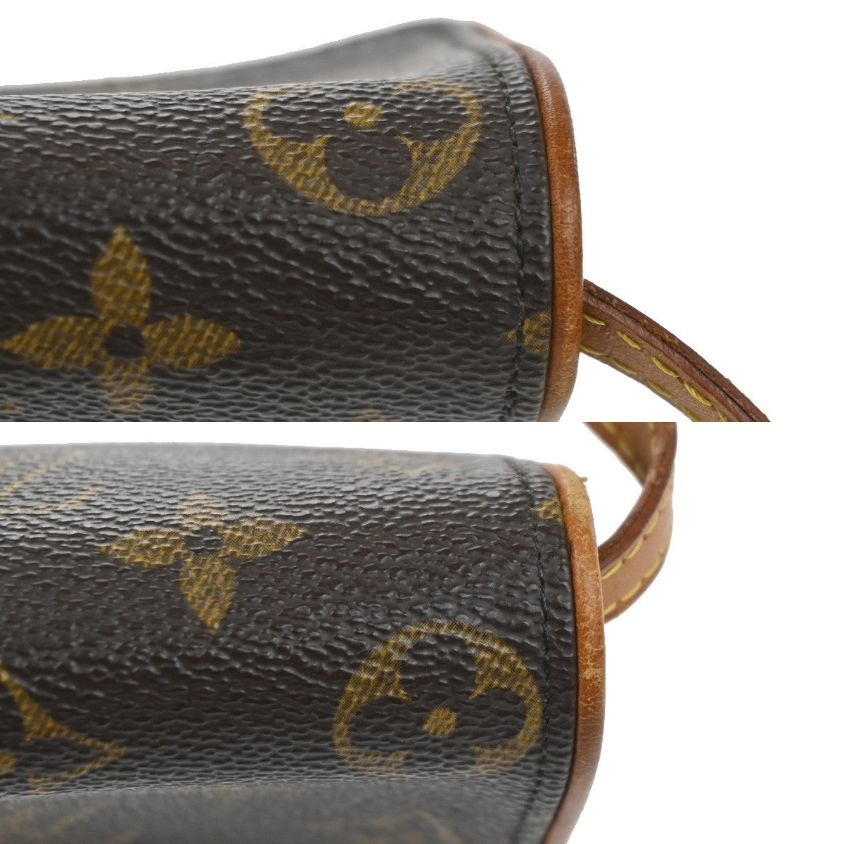 LOUIS VUITTON Pochette Twin PM 2Way Shoulder Clutch Bag Monogram M51854 34MA518
