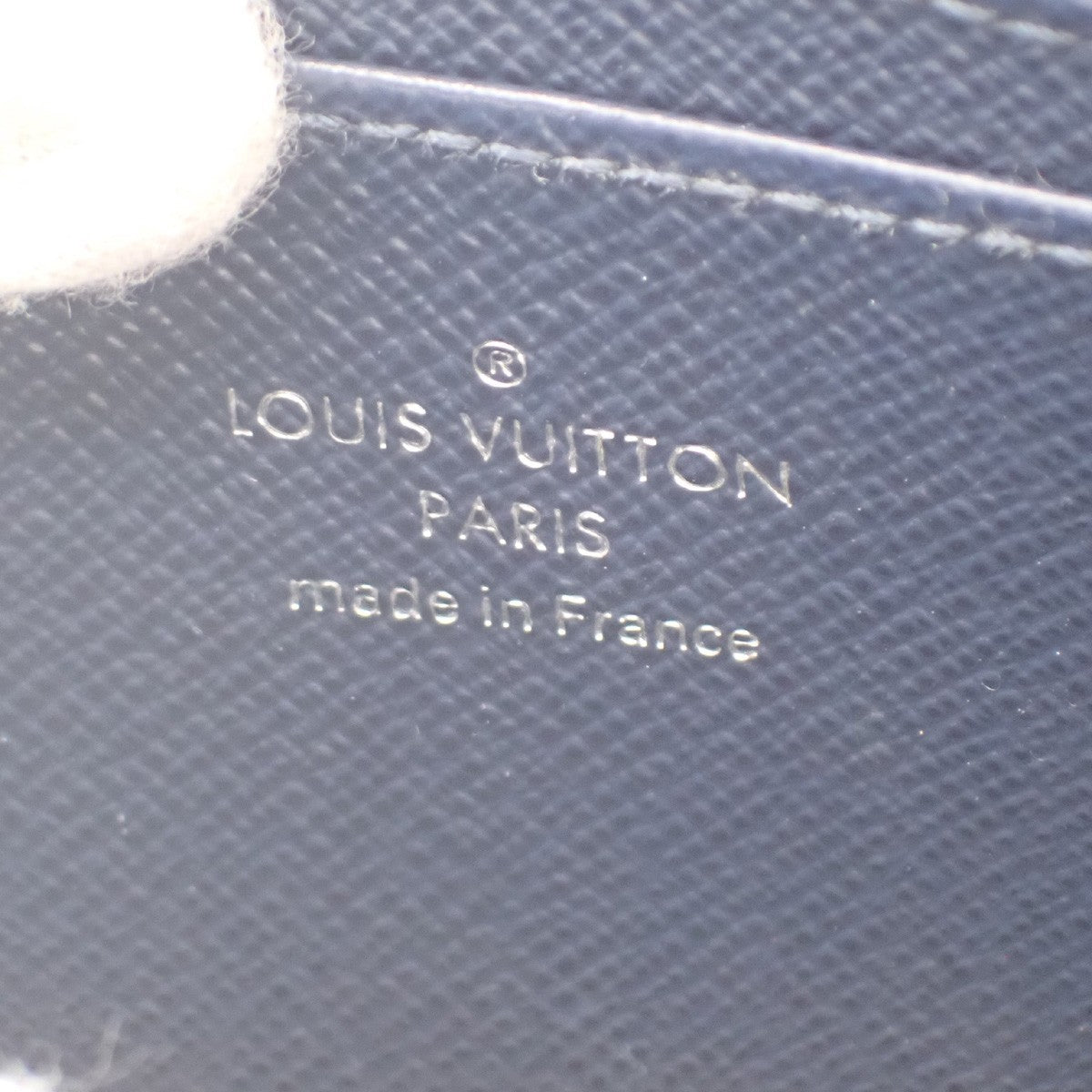 LOUIS VUITTON Zippy Coin Case Compact Wallet Epi Leather Blue M60384 67KC870