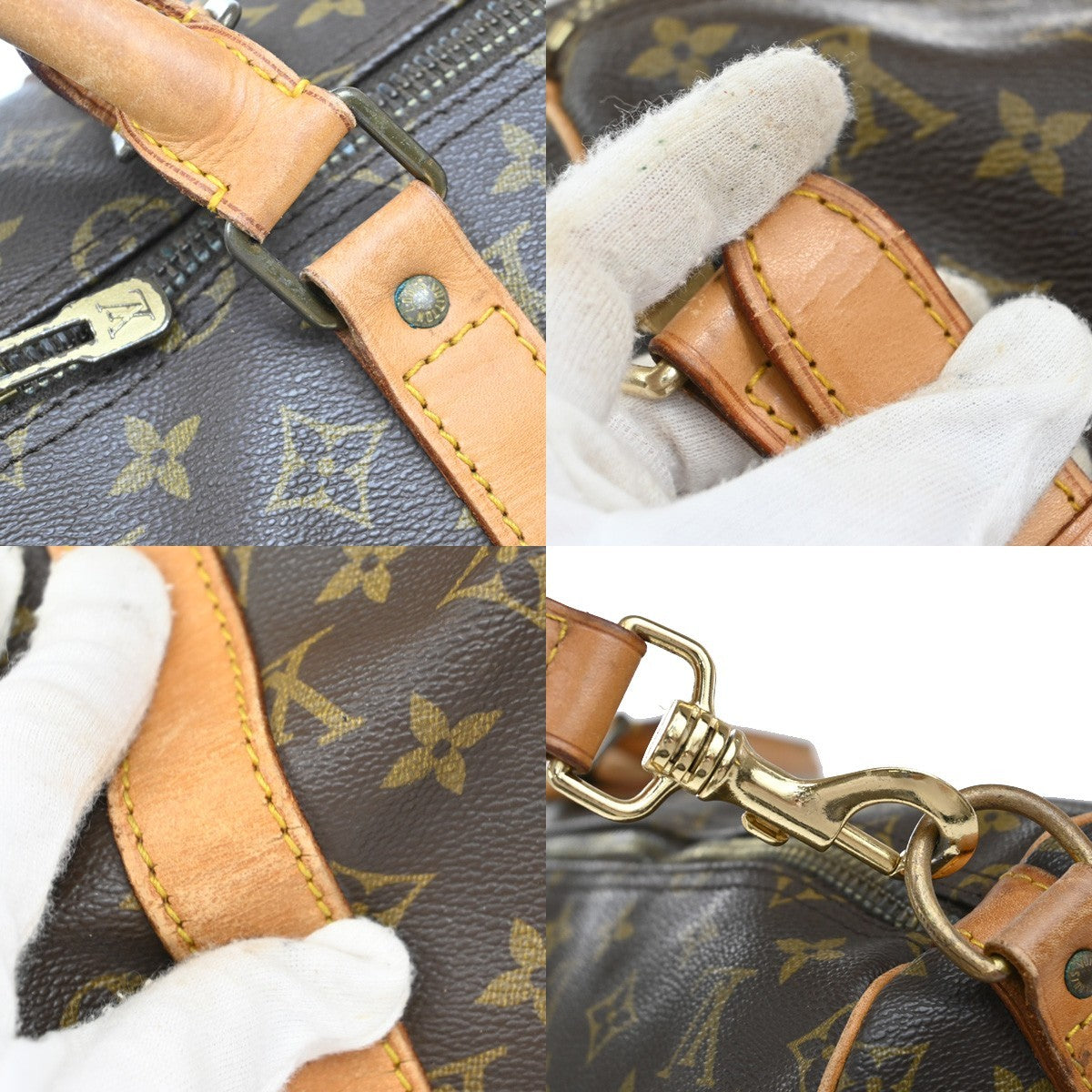 LOUIS VUITTON Keepall Bandouliere 55 2Way Hand Bag Monogram BN M41414 77EF913
