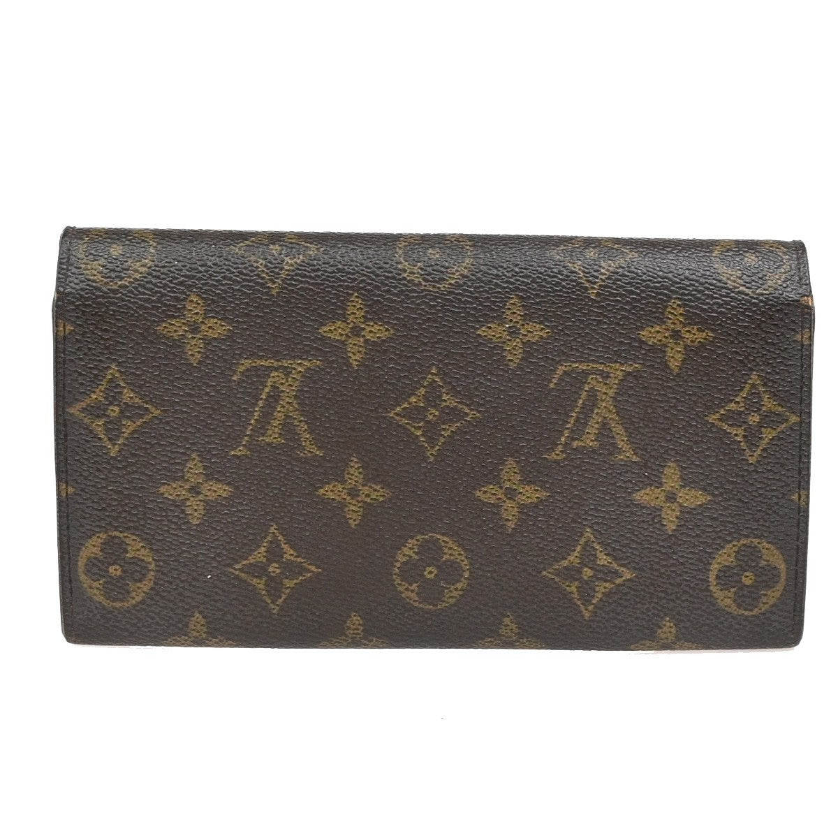 LOUIS VUITTON Porte Monnaie Credit Long Wallet Monogram Leather M61725 04KP145