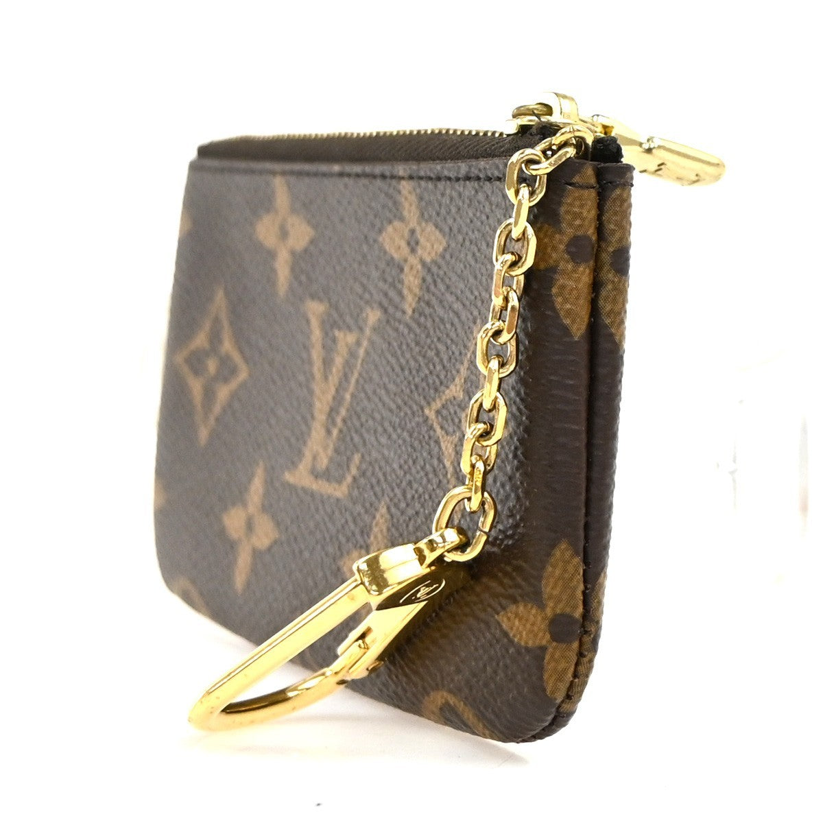 LOUIS VUITTON Pochette Cles Coin Card Key Case Wallet  Monogram M62650 69YJ004