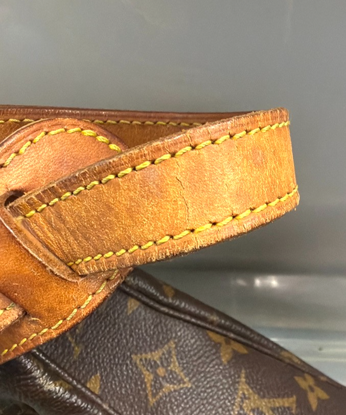 LOUIS VUITTON Boulogne 30 Shoulder Bag Monogram Leather Brown M51265 84YJ279
