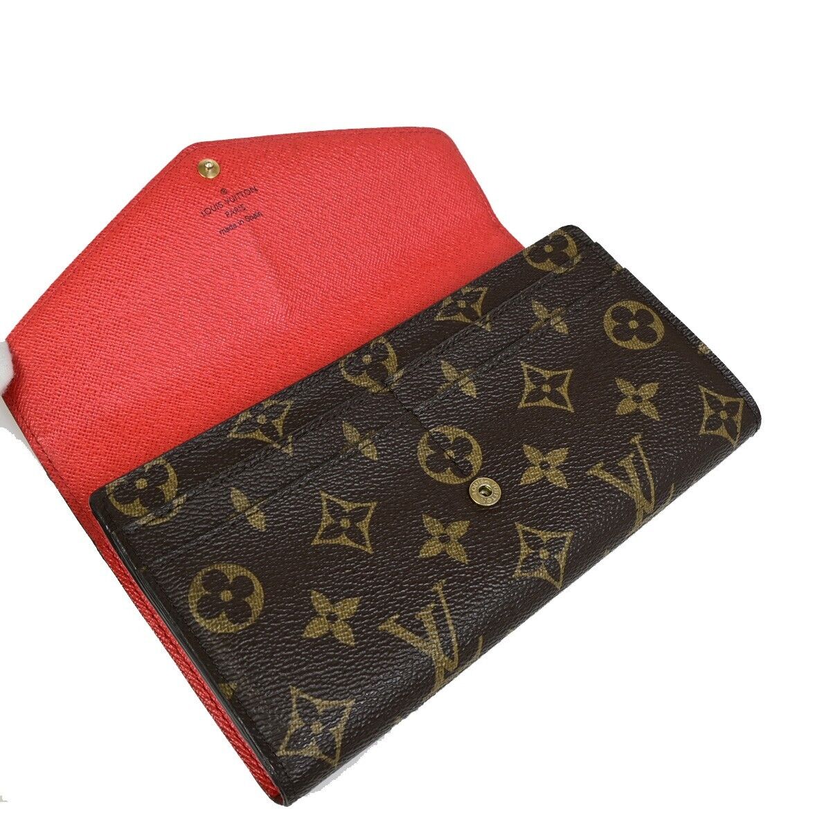 LOUIS VUITTON Portefeuille Sarah Long Bifold Wallet Monogram BN M62236 88EB956