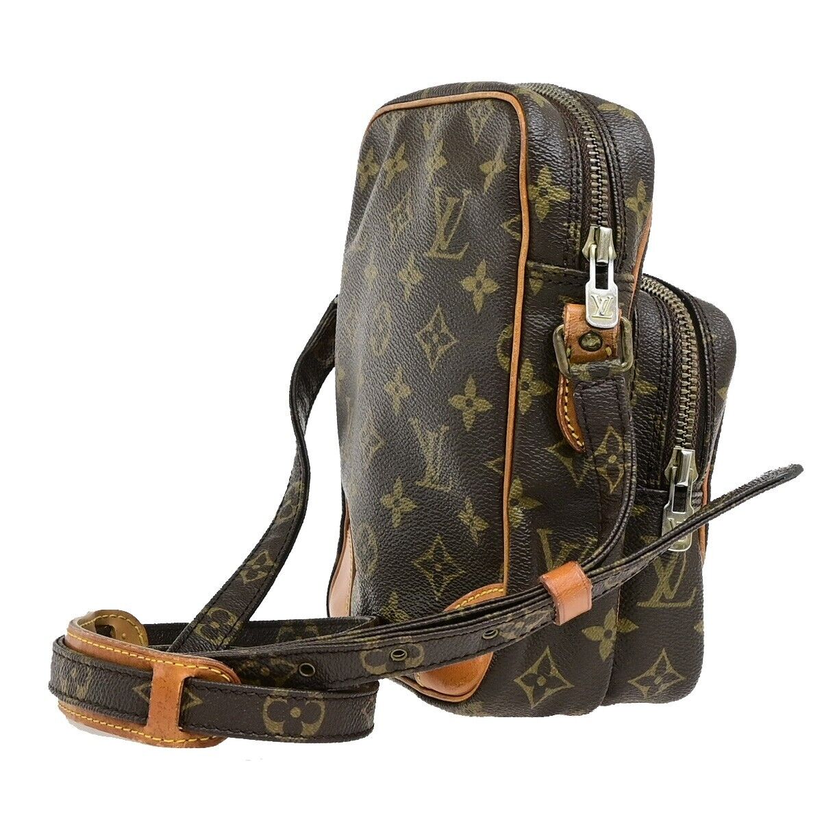 LOUIS VUITTON Amazon Crossbody Shoulder Bag Monogram Leather BN M45236 18EE097