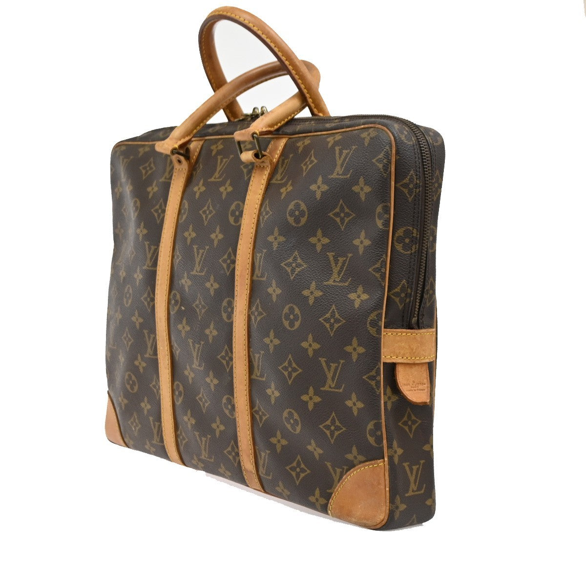 LOUIS VUITTON Porte Documents Voyage Briefcase Hand Bag Monogram M53361 67DA160