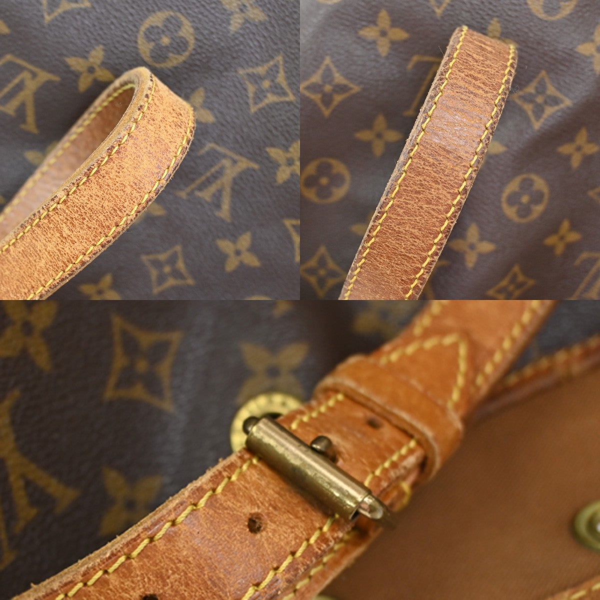 LOUIS VUITTON Noe GM Drawstring Shoulder Bag Monogram Leather BN M42224 66YJ060
