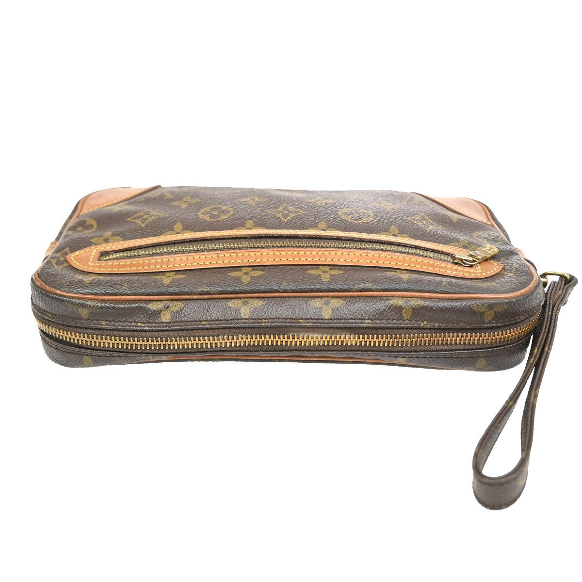 LOUIS VUITTON Marly Dragonne GM Clutch Hand Bag Monogram Leather M51825 62MA667