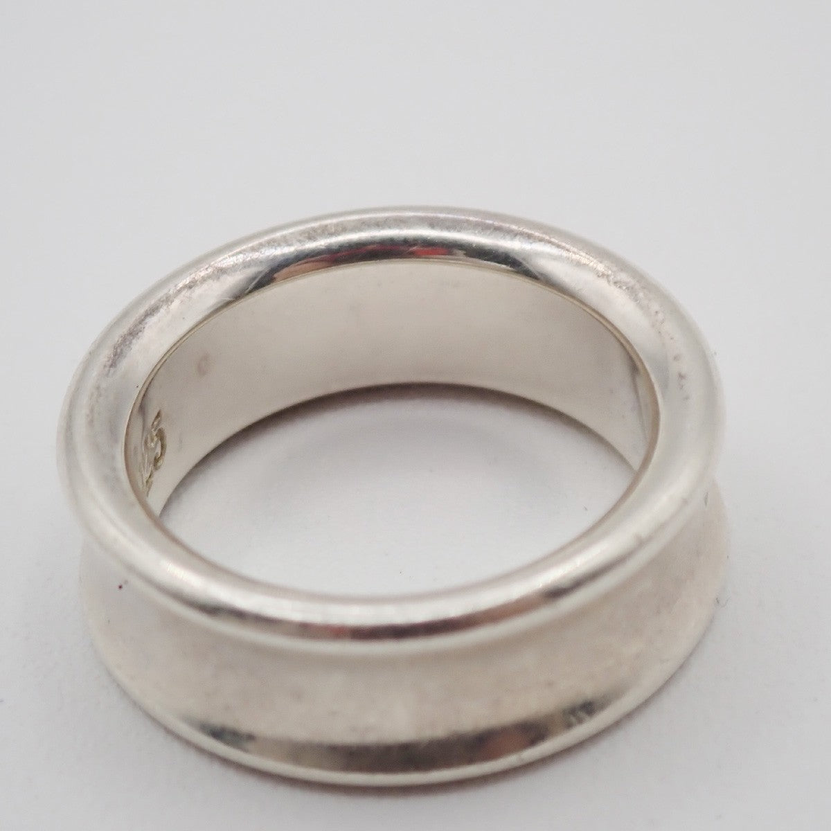 Tiffany & Co. Logo 1837 Ring JP 9 US 5 Silver 925 01ZA320