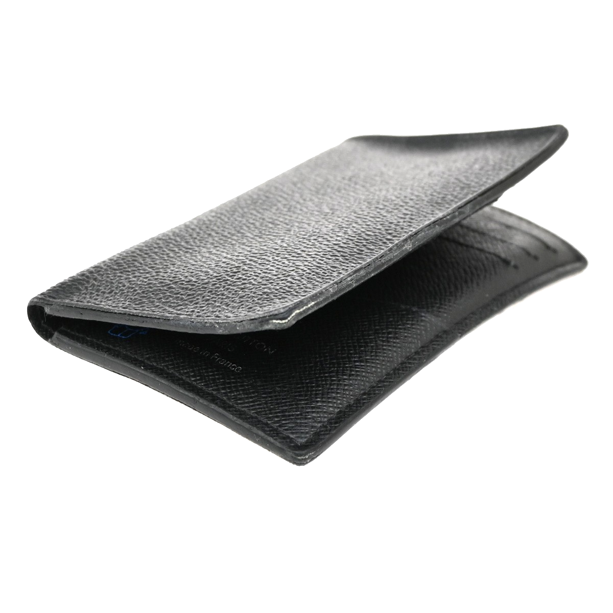 LOUIS VUITTON Organizer De Poche Card Case Damier Graphite Black N63075 05DA170