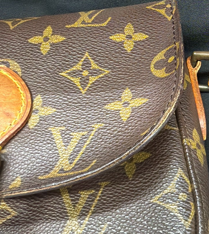 LOUIS VUITTON Mini Saint Cloud Shoulder Bag Monogram Leather BN M51244 35YJ260