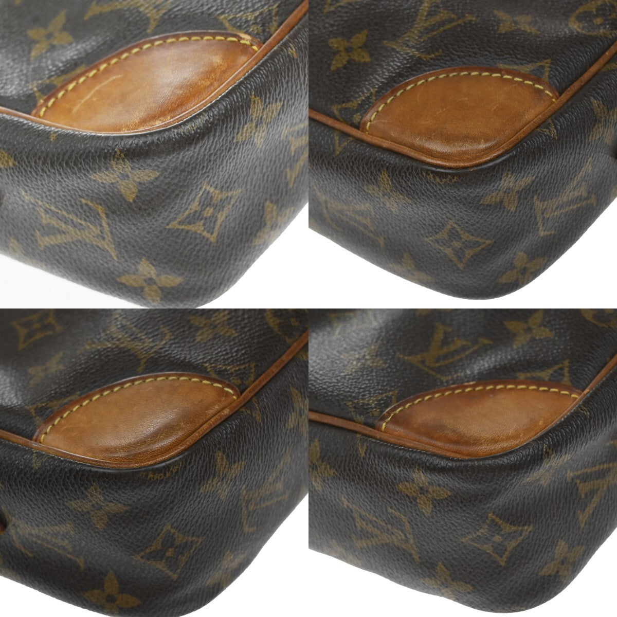 LOUIS VUITTON Trocadero 27 Shoulder Bag Monogram Leather Brown M51274 68EE227