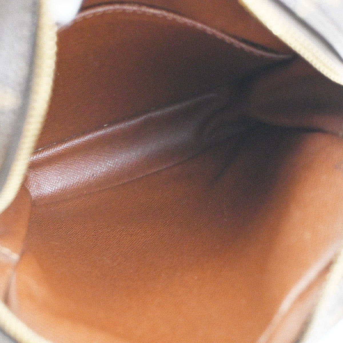 LOUIS VUITTON Danube Shoulder Bag Monogram Leather Brown France M45266 31SA063