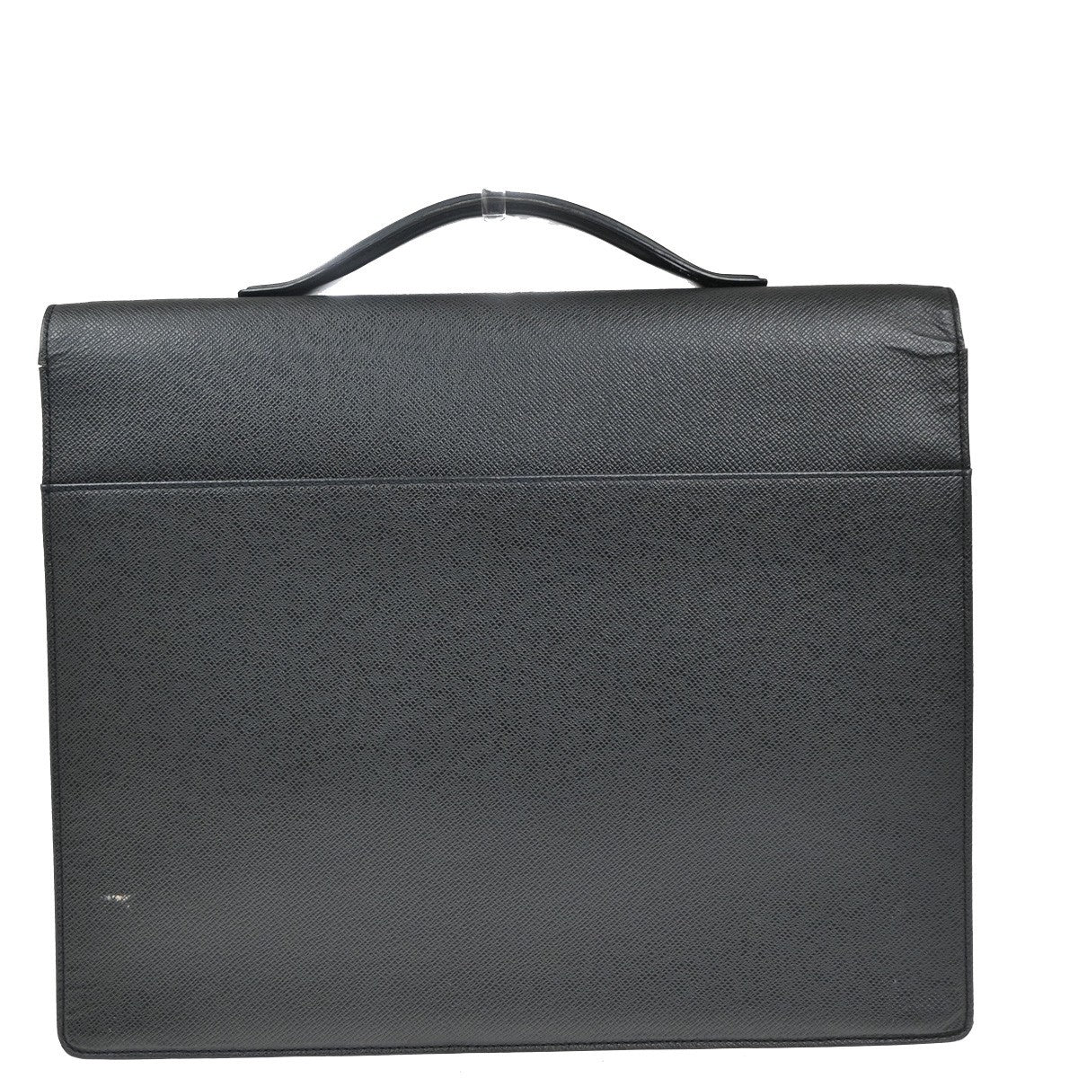 LOUIS VUITTON Serviette Kazan Brifecase Hand Bag Taiga Leather BK M30802 04KP441