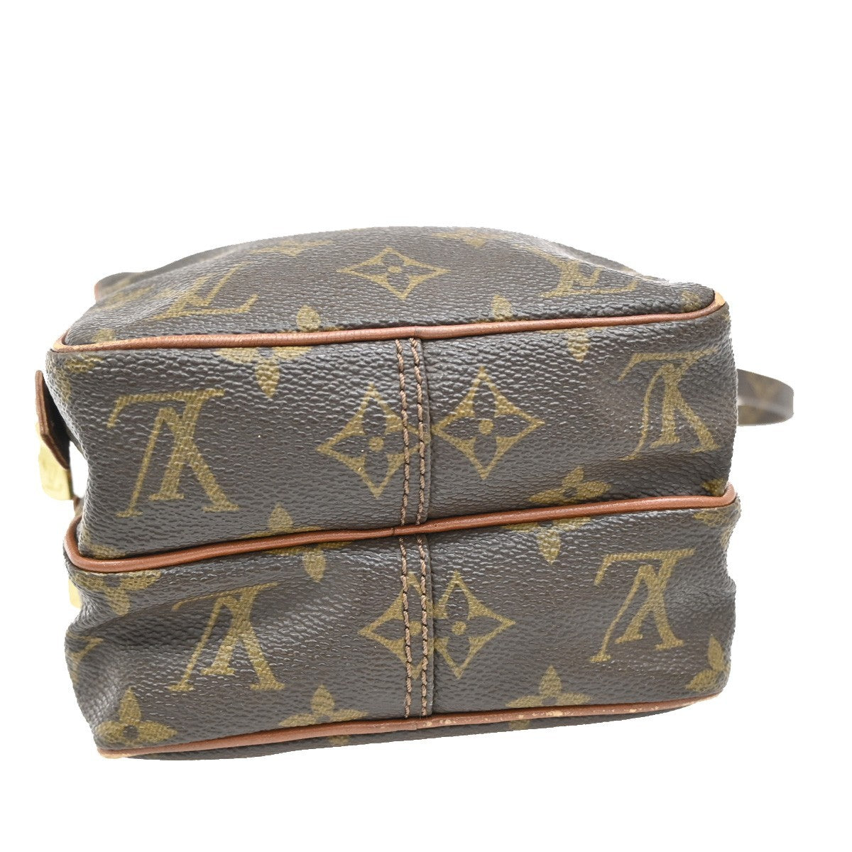 LOUIS VUITTON Mini Amazon Shoulder Bag Monogram Leather Brown M45238 67EF873