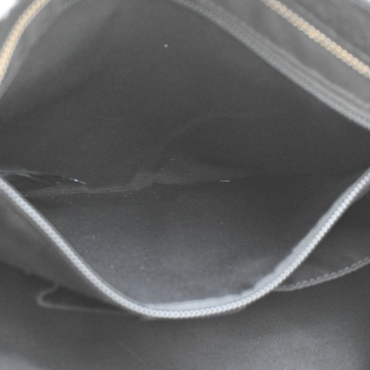GUCCI Logo Imprime Messenger Bag Coated Canvas Leather Black SHW Italy 34DA255