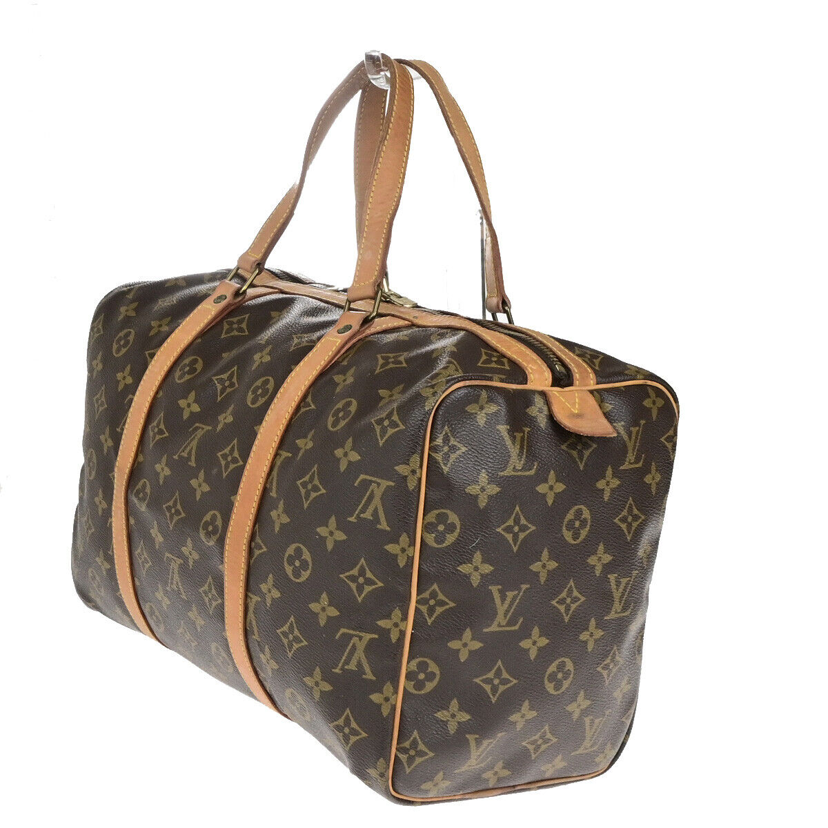 LOUIS VUITTON Sac Souple 35 Travel Hand Bag Monogram Leather BN M41626 39YG687