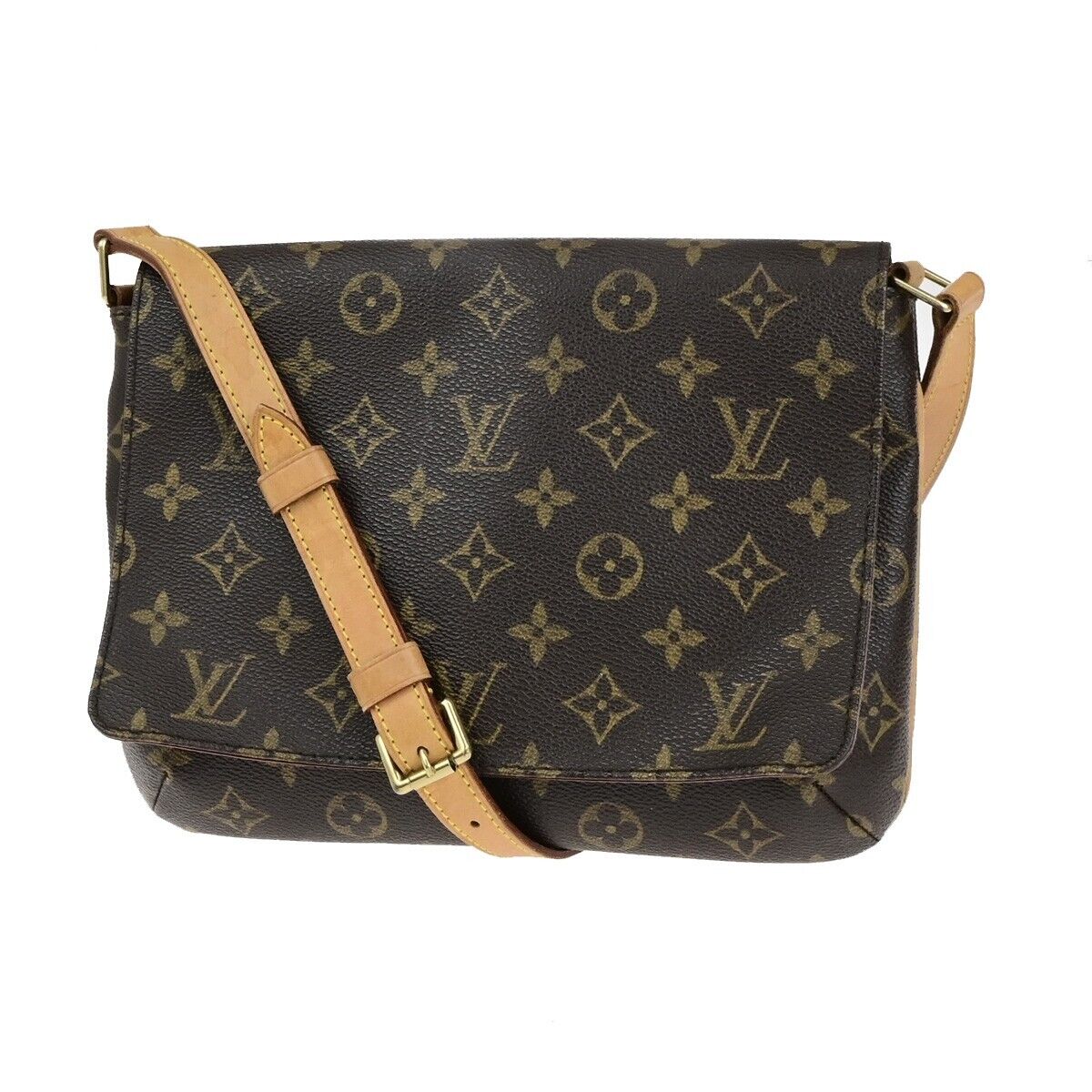 LOUIS VUITTON Musette Tango Short Shoulder Bag Monogram Leather M51257 76ED227