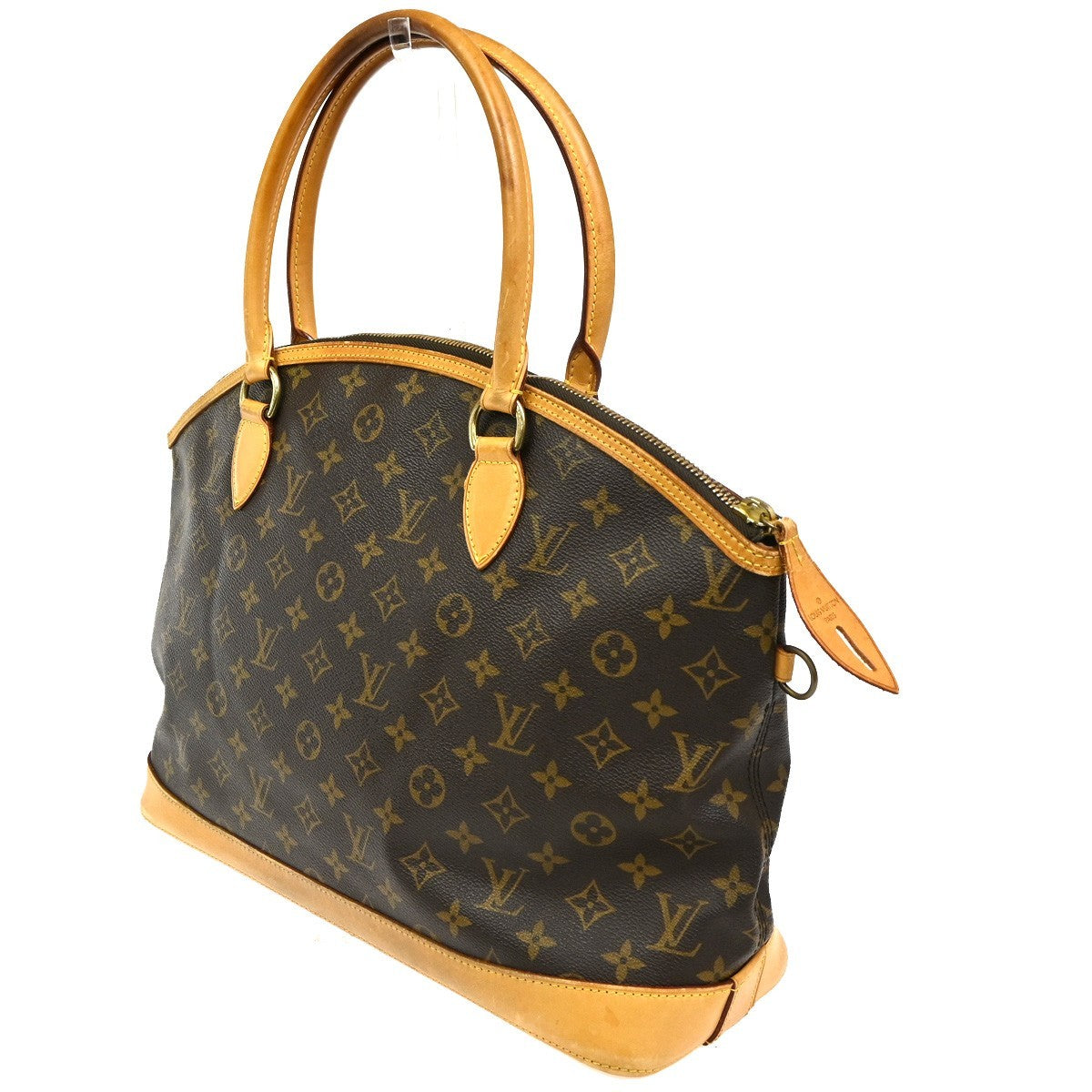 LOUIS VUITTON Lockit Horizontal Shoulder Bag Monogram Leather BN M40104 14CA586