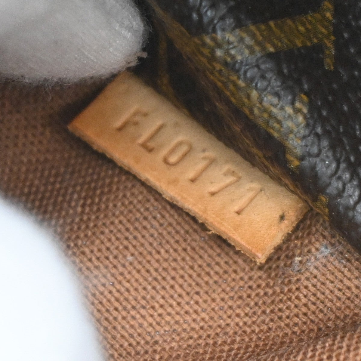 LOUIS VUITTON Logo Totally PM Shoulder Bag Monogram Leather Brown M56688 84CA422