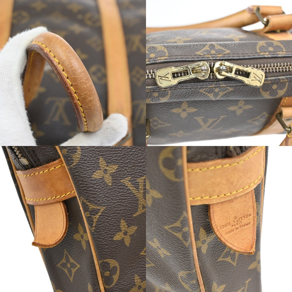 LOUIS VUITTON Porte Documents Voyage Briefcase Hand Bag Monogram M53361 67DA160