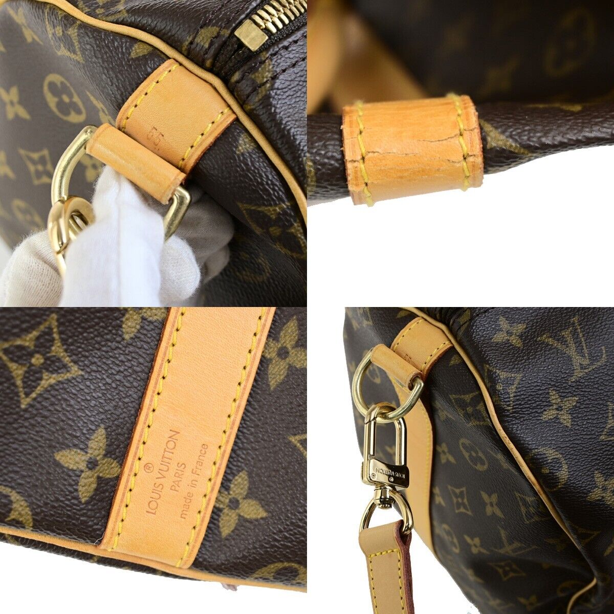 LOUIS VUITTON Keepall Bandouliere 55 2Way Hand Bag Monogram BN M41414 21KA528