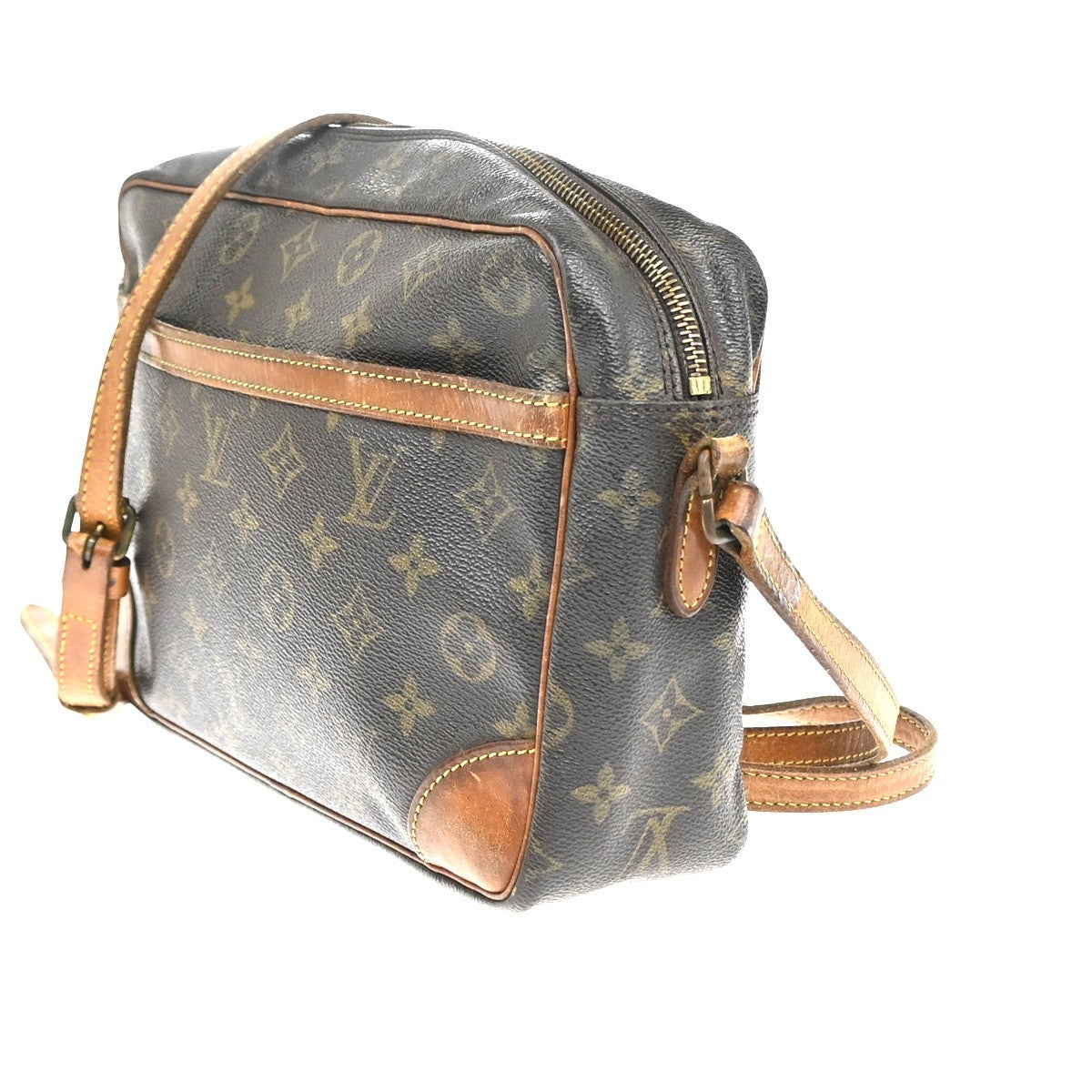 LOUIS VUITTON Trocadero 30 Shoulder Bag Monogram Leather Brown M51272 30CA797