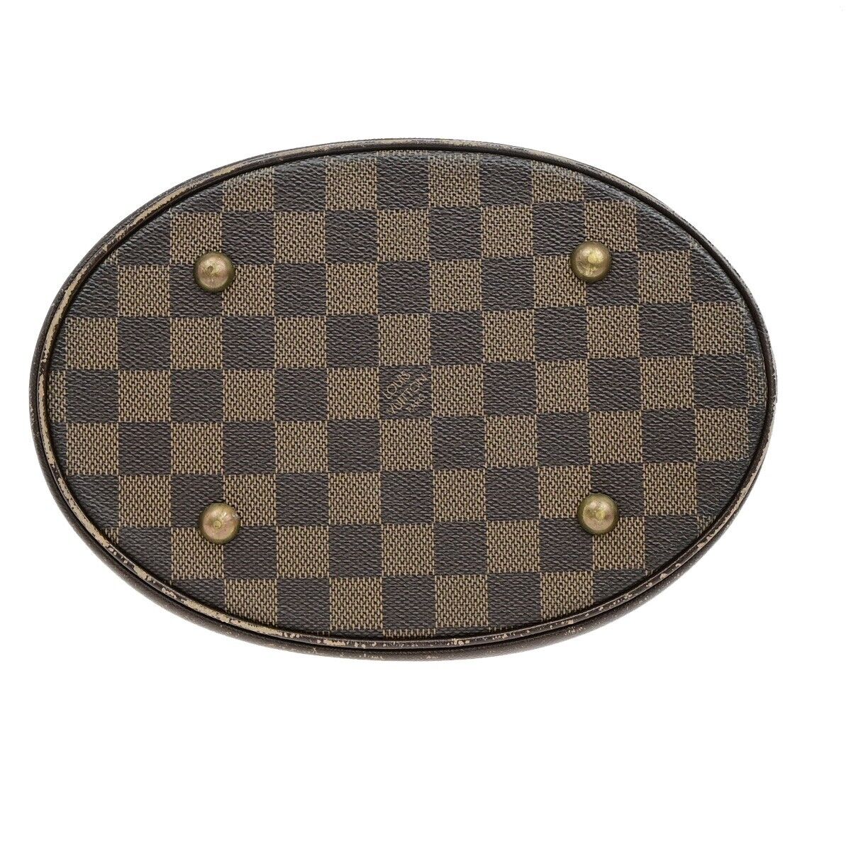 LOUIS VUITTON LV Marais Shoulder Bag Damier Ebene Leather Brown N42240 73ED847