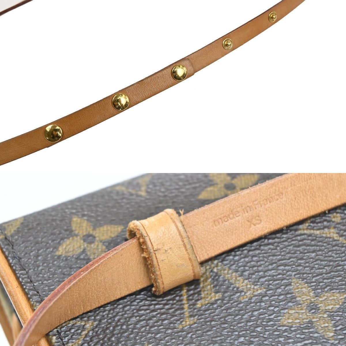 LOUIS VUITTON Pochette Florentine Bum Bag #XS Monogram Leather BN M51855 88MA516
