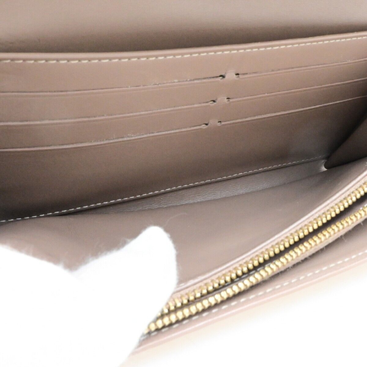 LOUIS VUITTON Portefeuille Sarah Wallet Monogram Vernis Beige M91764 02FB332