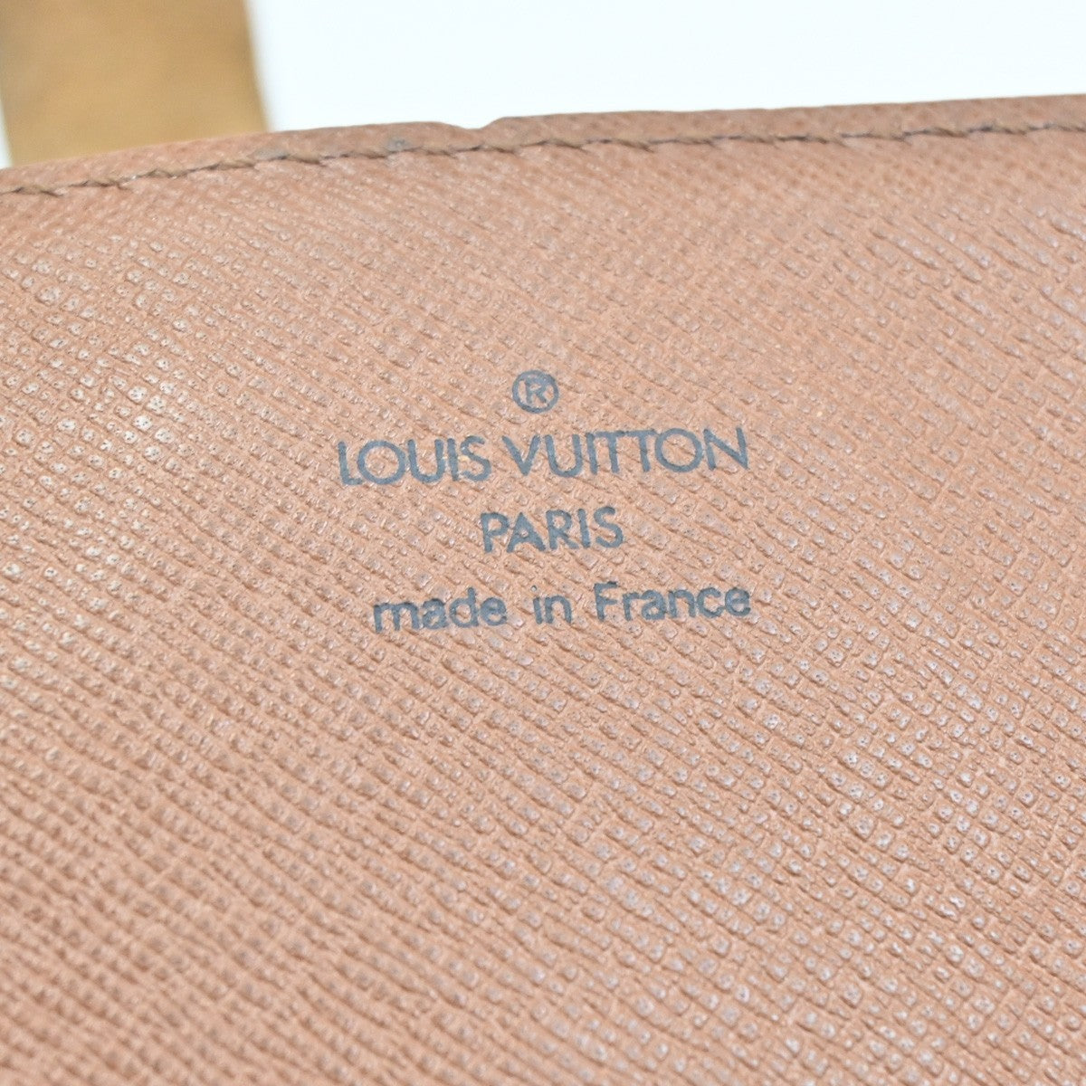 LOUIS VUITTON Cartouchiere GM Shoulder Bag Monogram Leather Brown M51252 62CA544