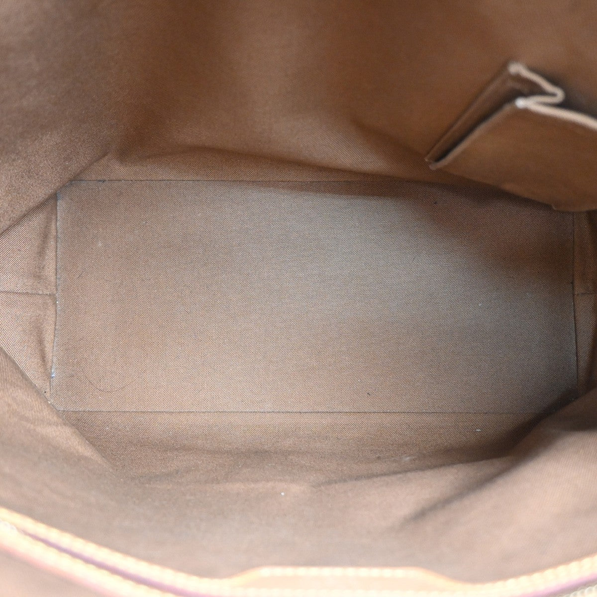 LOUIS VUITTON Cabas Mezzo Shoulder Bag Monogram Leather Brown M51151 10MA146