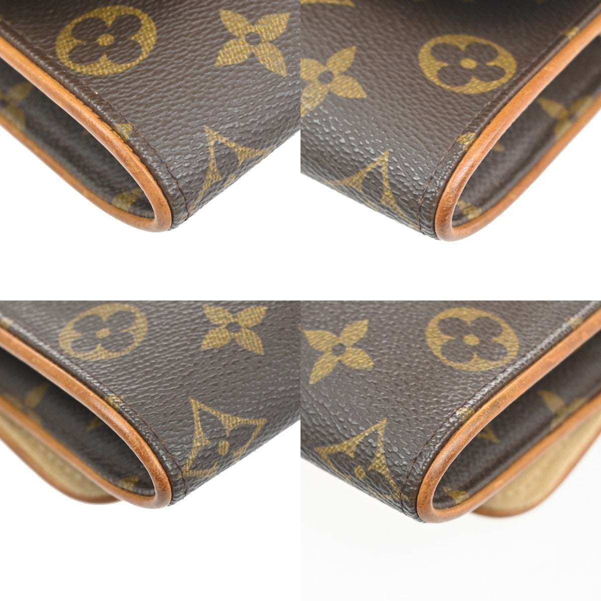 LOUIS VUITTON Pochette Twin PM 2Way Shoulder Clutch Bag Monogram M51854 34MA519