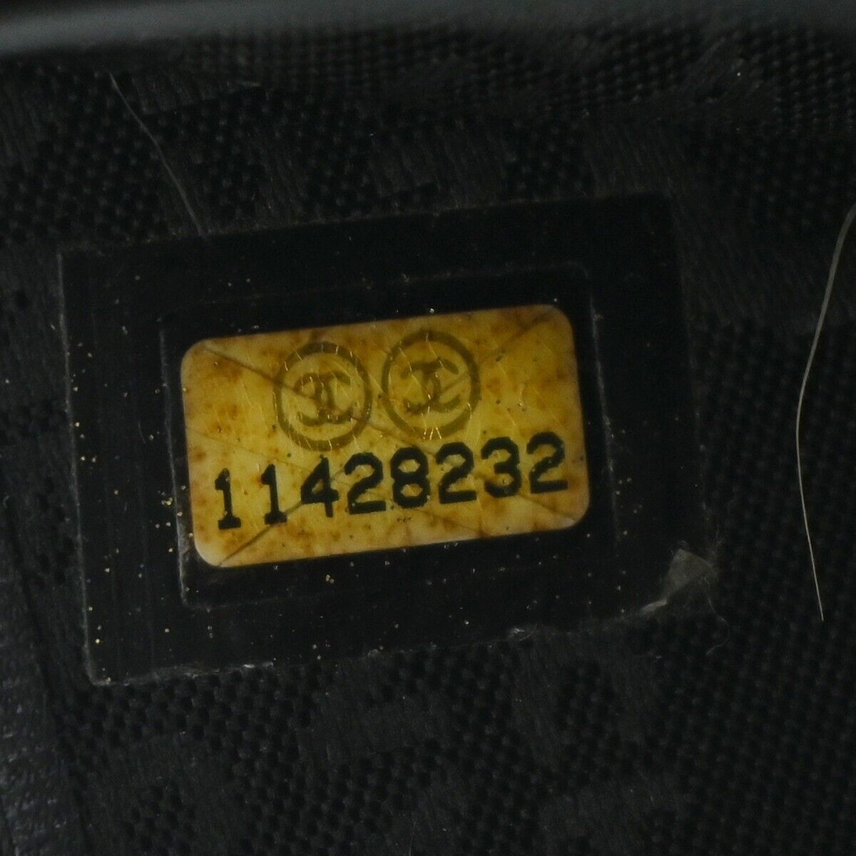 CHANEL CC Logo Cambon Long Bifold Wallet Leather Black Silver France 60HB515