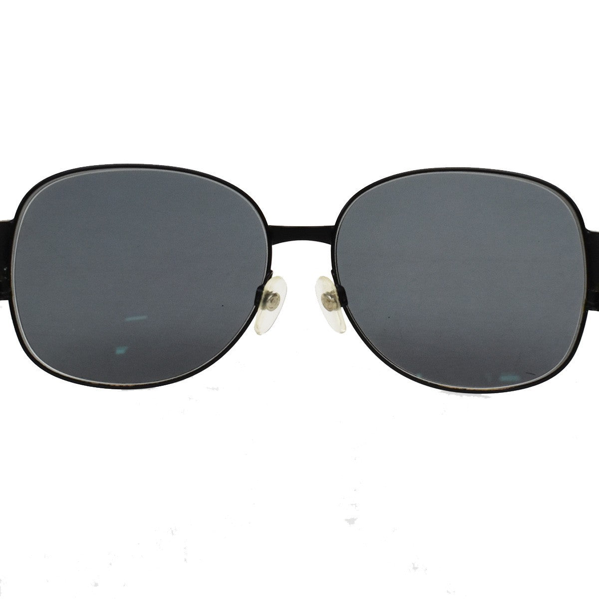 CHANEL CC Logo Sunglasses Eye Wear Rhinestone Plastic Black 4174-B 05RL311