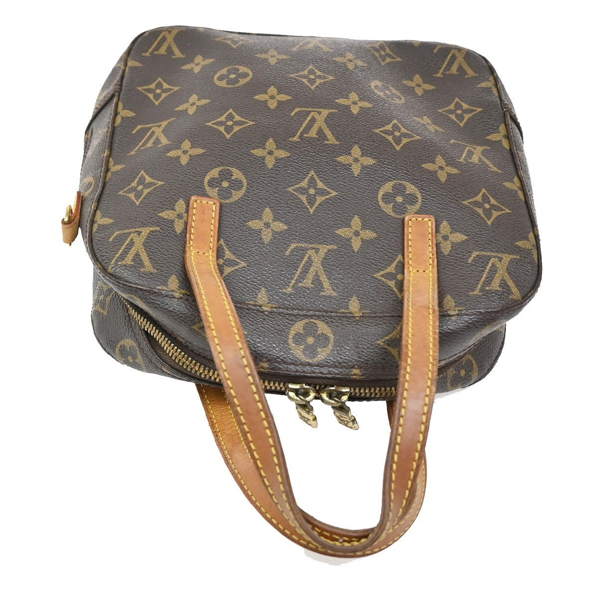LOUIS VUITTON Spontini Shoulder Hand Bag Monogram Leather BN M47500 33CA541