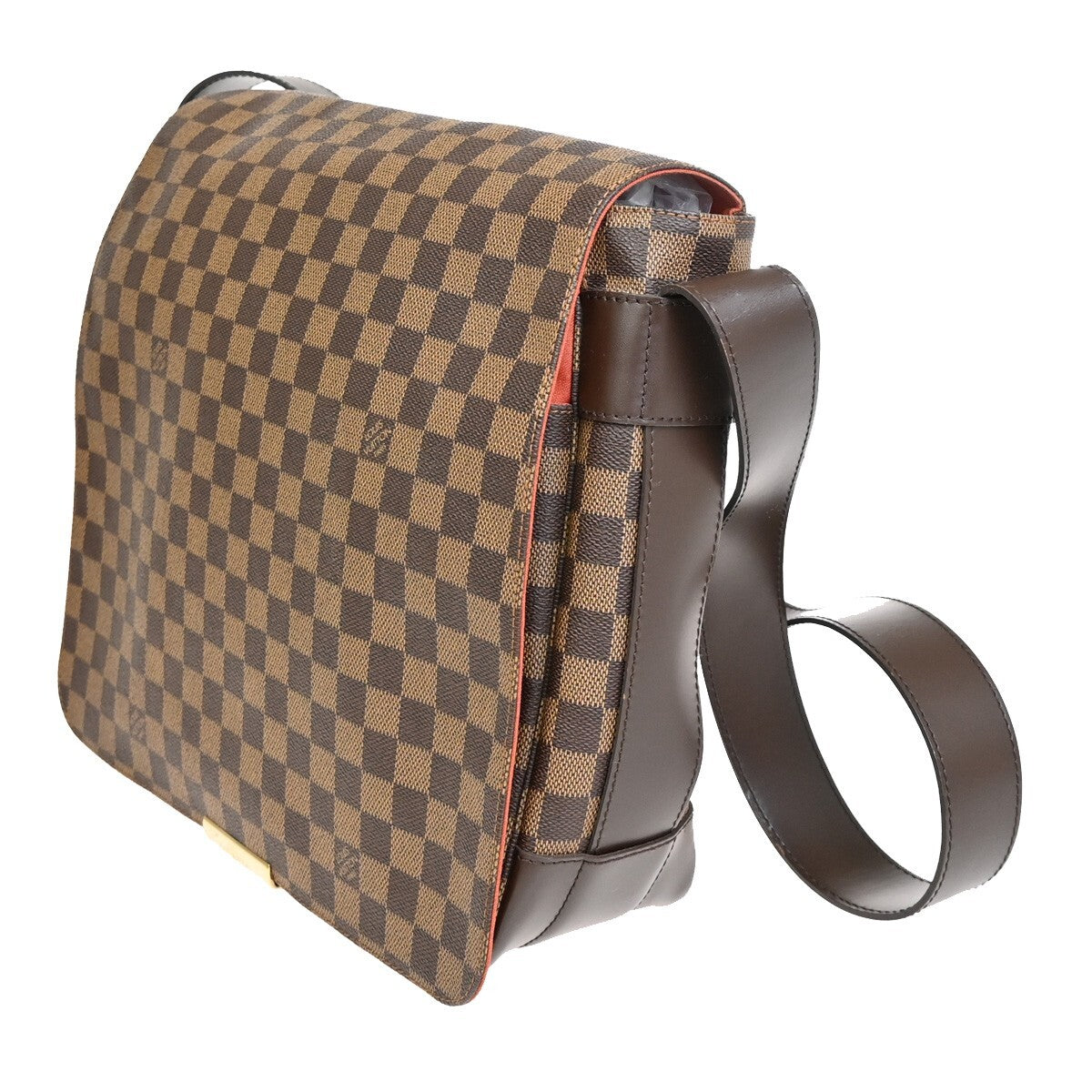 LOUIS VUITTON Bastille Shoulder Bag Damier Ebene Leather Brown N45258 20EE265