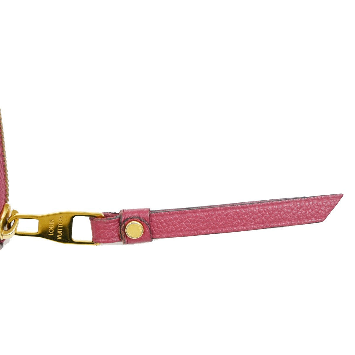 LOUIS VUITTON Zippy Long Wallet Monogram Empreinte Pink France M60549 34KD080